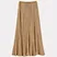 elastic high waist Loose and Fit A-Line Skirt